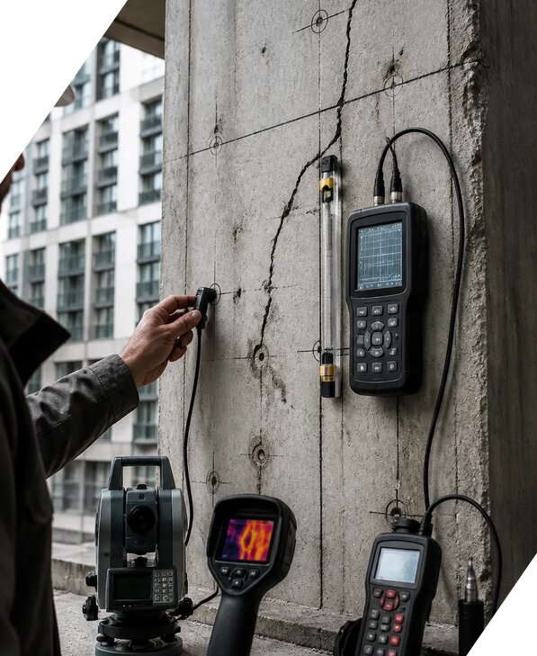 Инструментальное обследование зданий в Москве от 15854 р. | ЭкспертизаРоссия