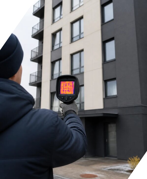 Тепловизионное обследование зданий в Москве от 5285 р. | ЭкспертизаРоссия