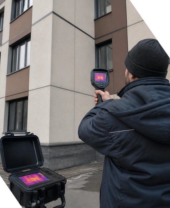 Тепловизионное обследование зданий и сооружений в Москве